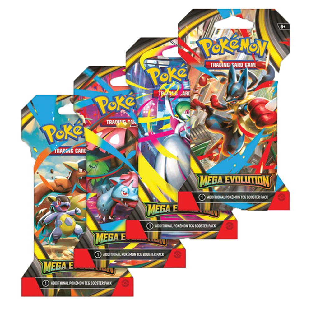 Mega Evolution Sleeved Booster (Random Style)