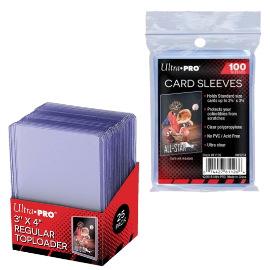 Ultra Pro Top Loader & Penny Sleeve Combo
