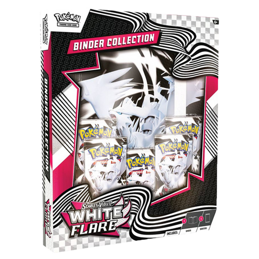 White Flare Binder Collection