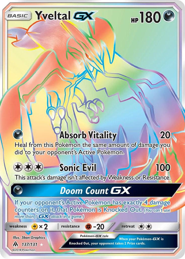 Yveltal GX (Secret) - FOR 137