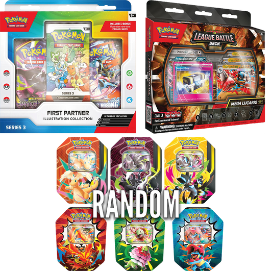 8/28 Pokemon First Partner Illustration Box Series 3 Bundle