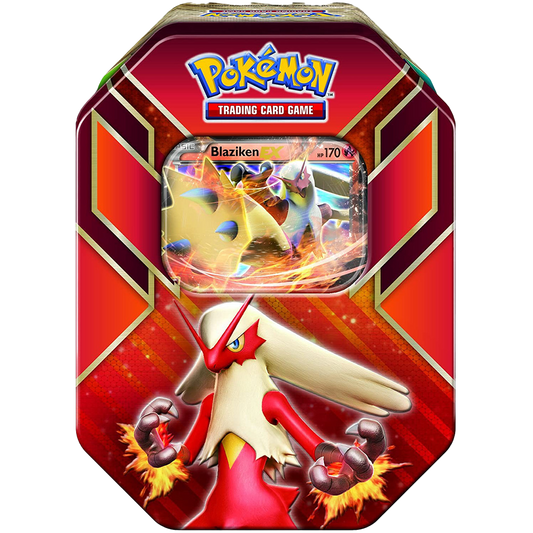 Blaziken EX Tin