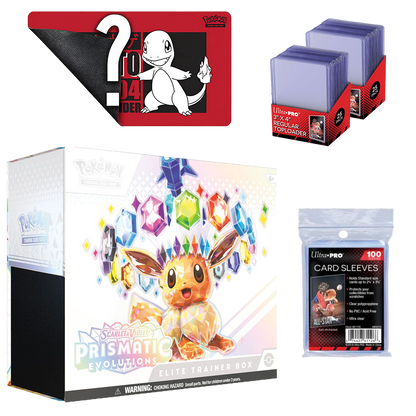 Prismatic Evolutions Elite Trainer Box BUNDLE