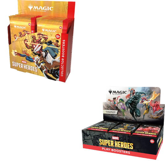 MTG MARVEL Super Heroes COLLECTOR/PLAY Booster Bundle