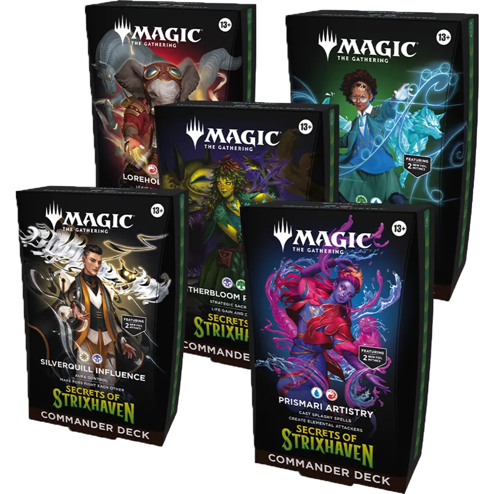 MTG Secrets of Strixhaven Commander Deck (Random Style)