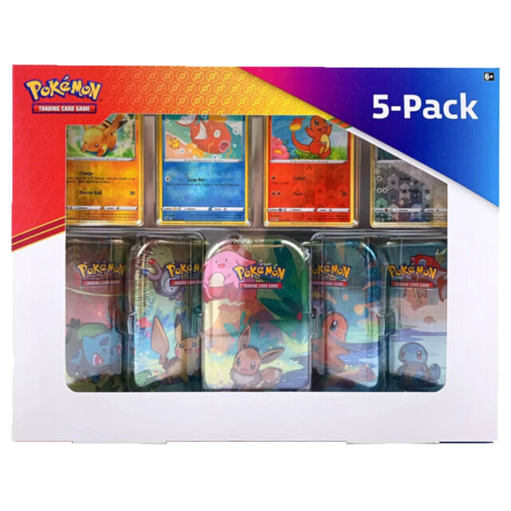 Costco Kanto Friends Mini Tins 5-Pack