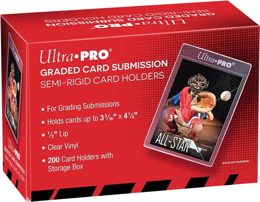 Ultra Pro Semi Rigid 1/2" Lip Tall Sleeves