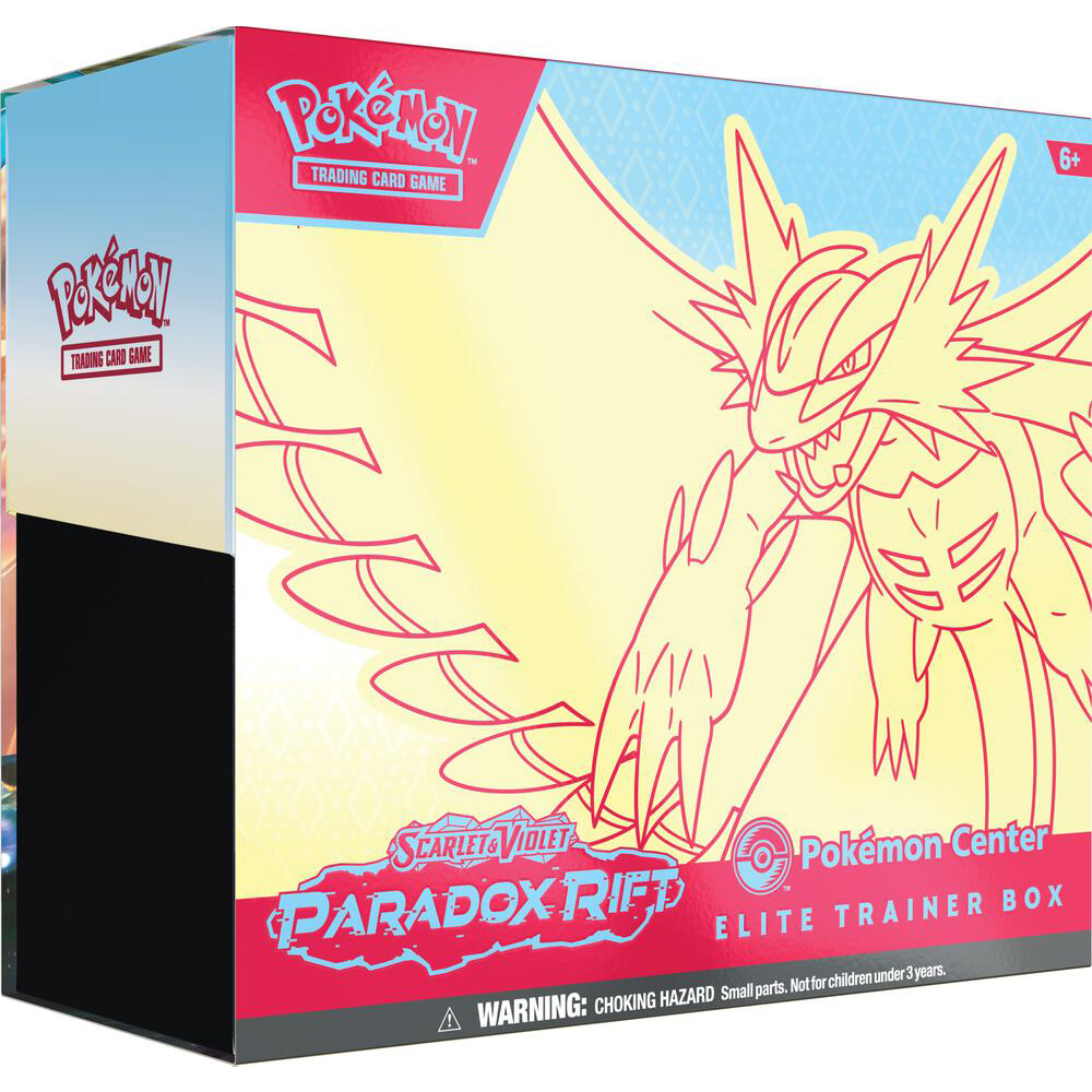 Paradox Rift Pokemon Center Elite Trainer Box (Exclusive) [Roaring Moo ...
