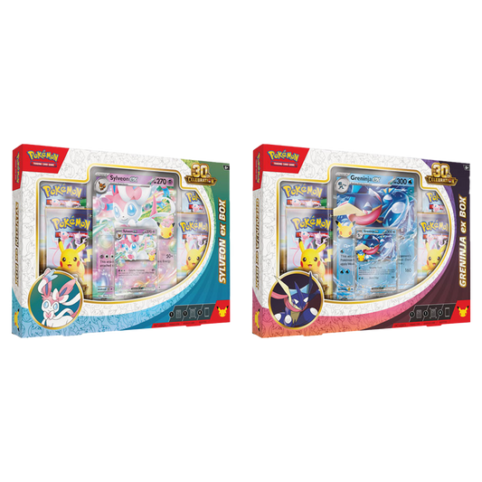 30th Celebration: ex Box Sylveon / Greninja
