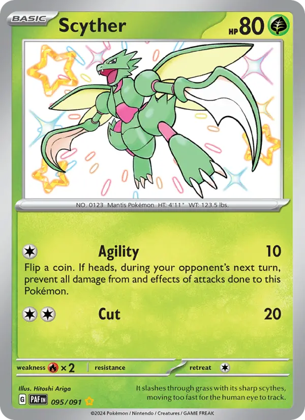 Scyther - PAL 095/091
