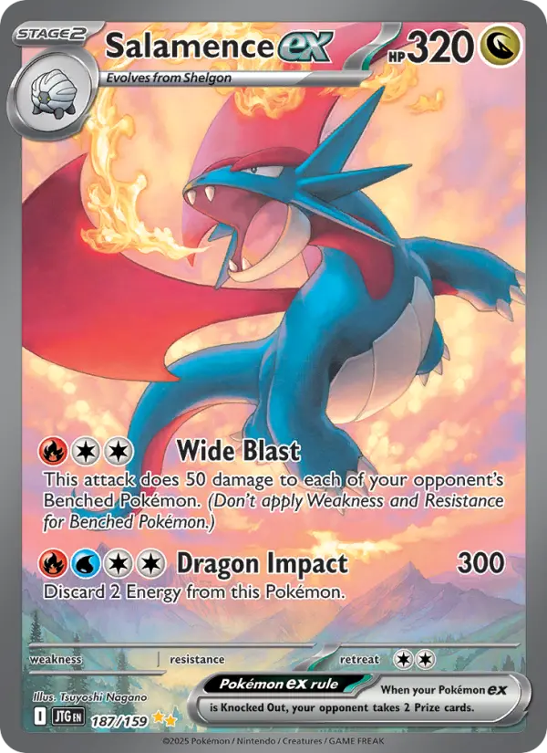 Salamence ex - JOU 187/159