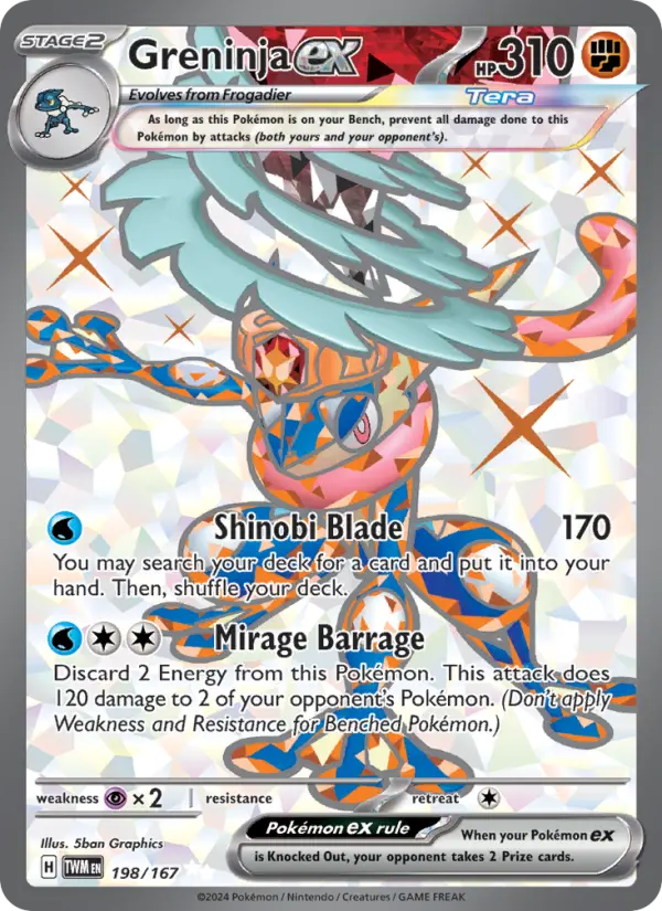 Greninja ex - TWI 198/167