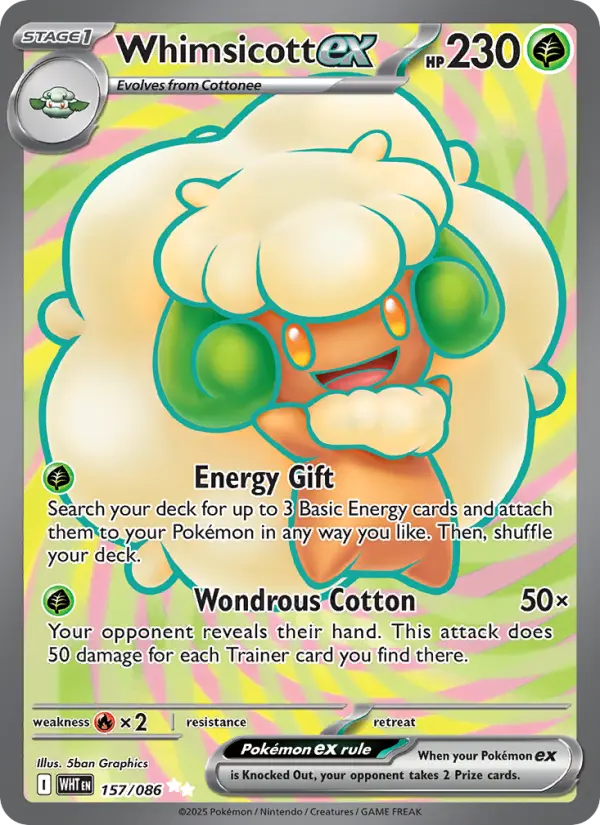 Whimsicott ex - WHI 157/086