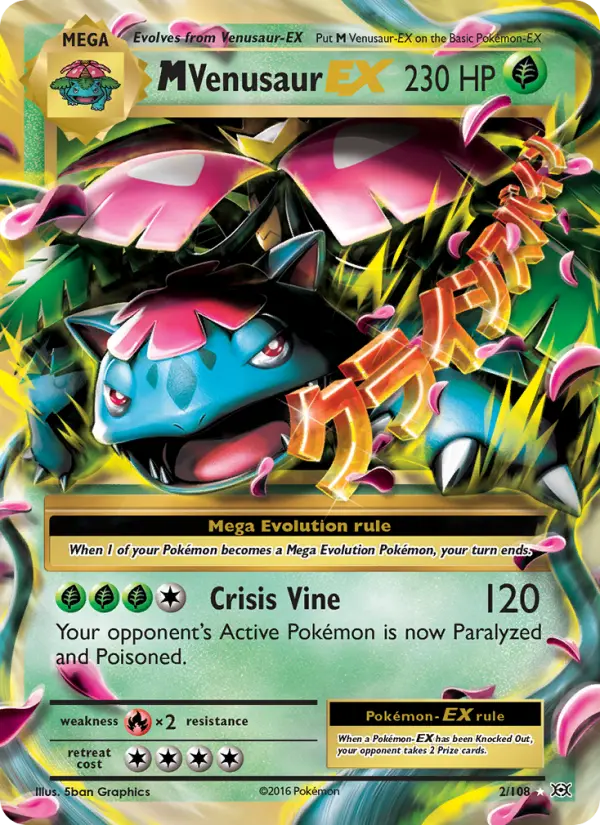 M Venusaur EX - GEN 2
