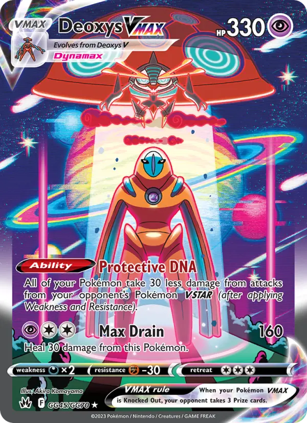 Deoxys VMAX - CRO GG45/GG70