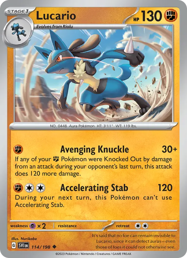 Lucario - SCA 114/198