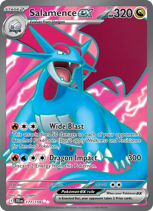Salamence ex - JOU 177/159