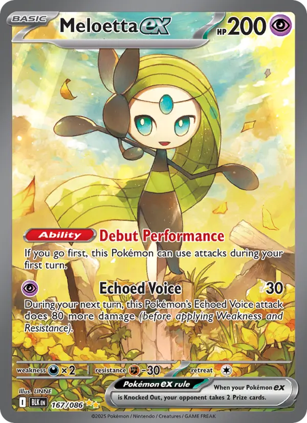 Meloetta ex - BLA 167/086
