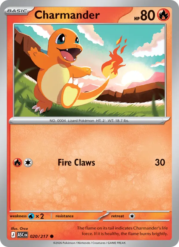 Charmander - ASC 020/217