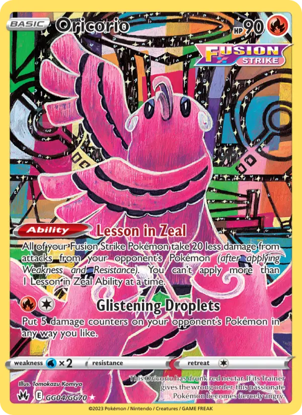 Oricorio - CRO GG04/GG70