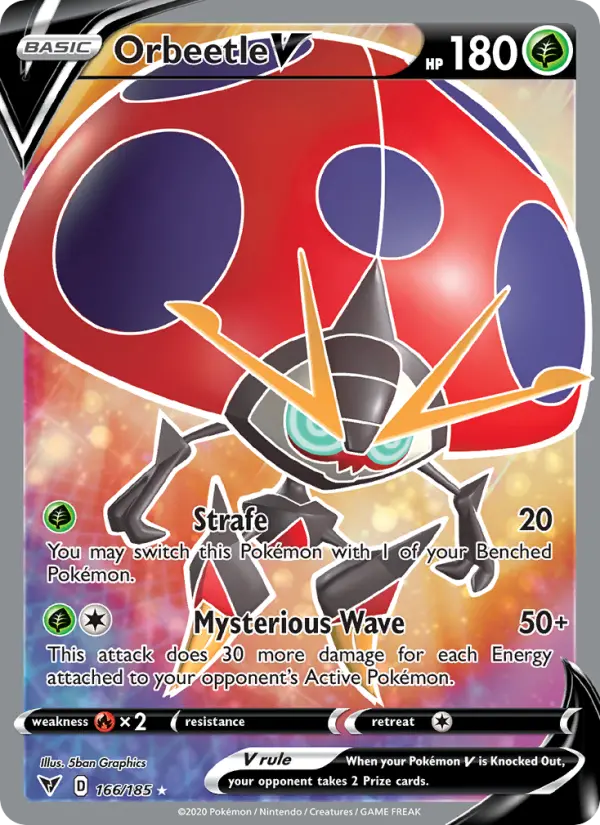 Orbeetle V (Full Art) - VIV 166/185