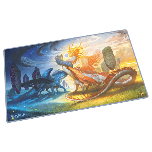 Ultimate Guard Play-Mat: Magic The Gathering Lorwyn Eclipsed - Green Mythic