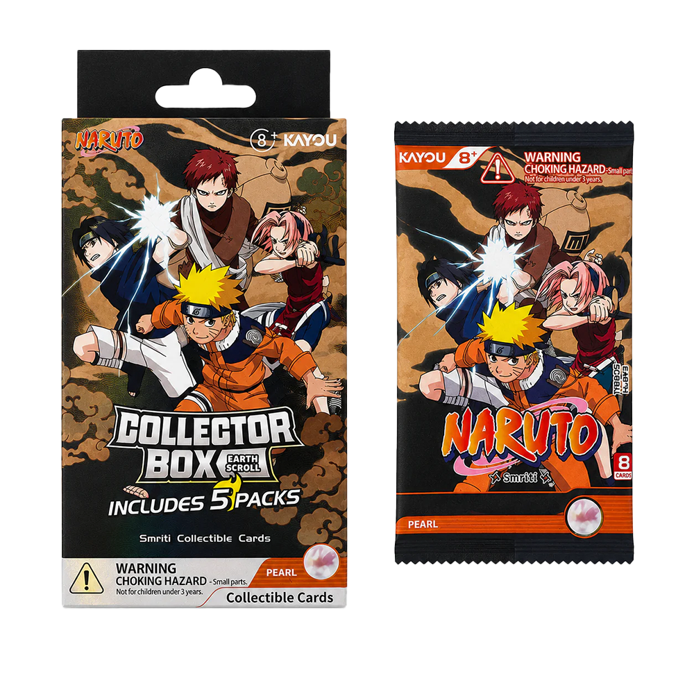 NARUTO-Smriti Collectible Cards: Earth Scroll 01 Collector Box