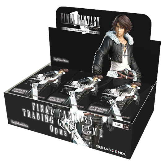 Final Fantasy Opus II Booster Display