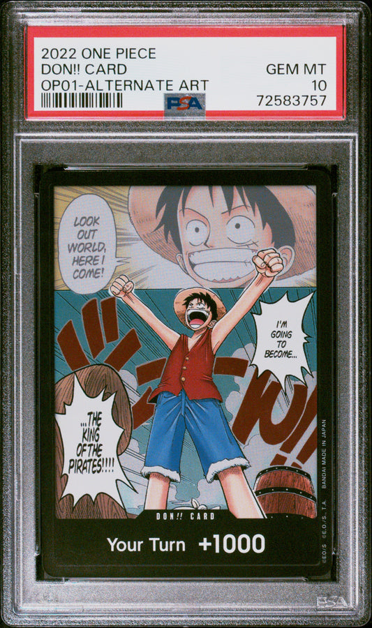 DON!! CARD OP01 Alternate Art