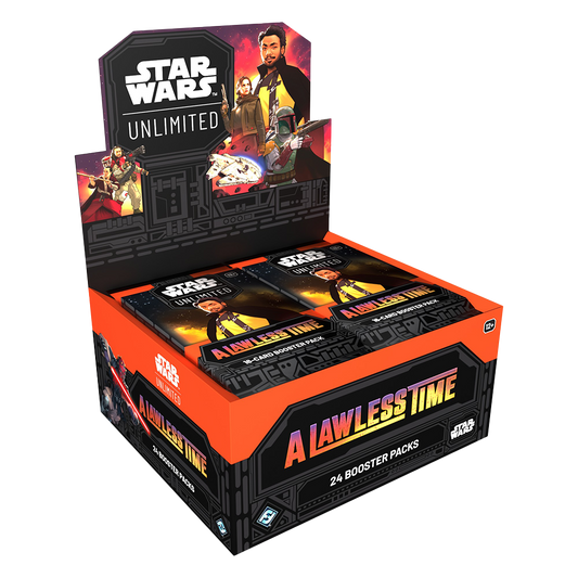 Star Wars: Unlimited - A Lawless Time Booster Box Display