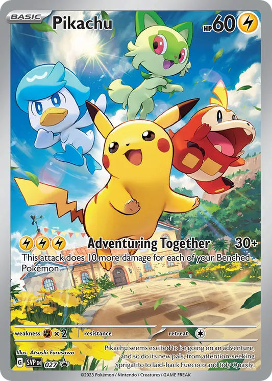 Pikachu SVP 027 (Sealed)