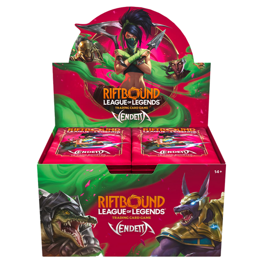 Riftbound: League of Legends TCG: Vendetta: Booster Display