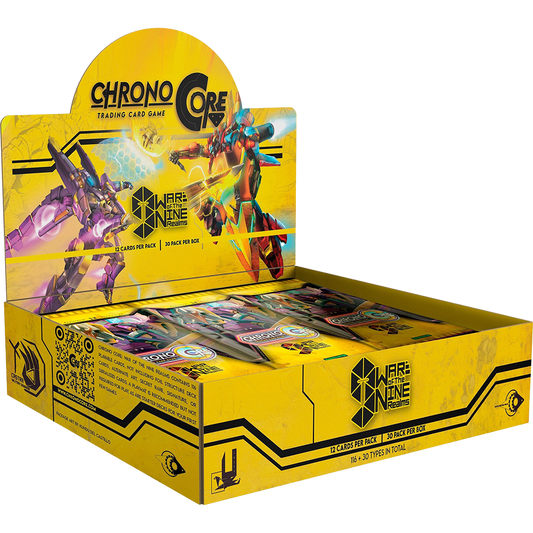 Chrono Core TCG: War of the Nine Realms Booster Display
