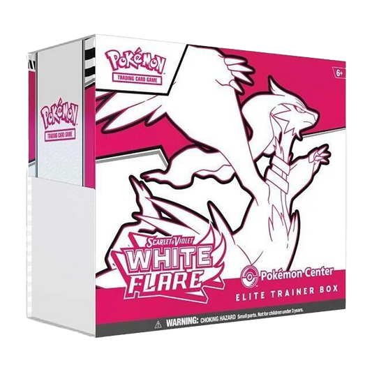 White Flare Pokemon Center Elite Trainer Box