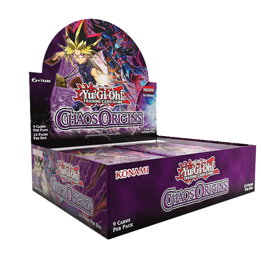 Yu-Gi-Oh Chaos Origins Booster Display Box